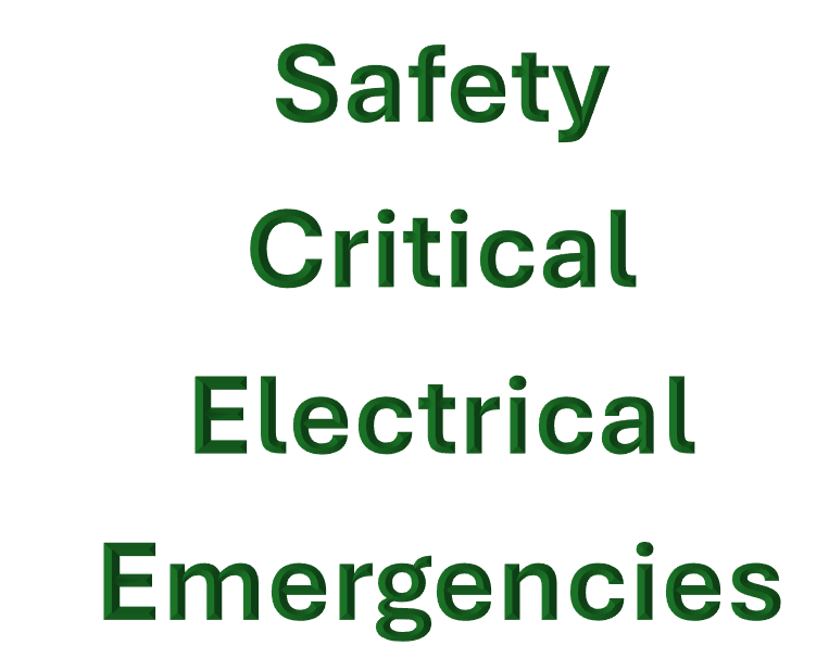 Safety-Critical Electrical Emergencies